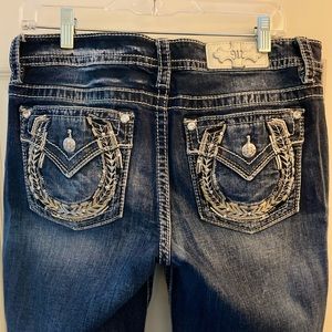 Miss Me Cloe about cut jeans NWOT 33 x 33.5”